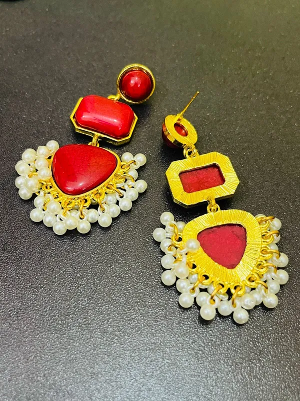 Red_Emerald_Royal_Earrings_For_Women