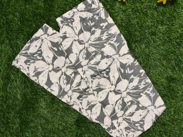 Grey_Floral_Print_Cord_Set_For_Women