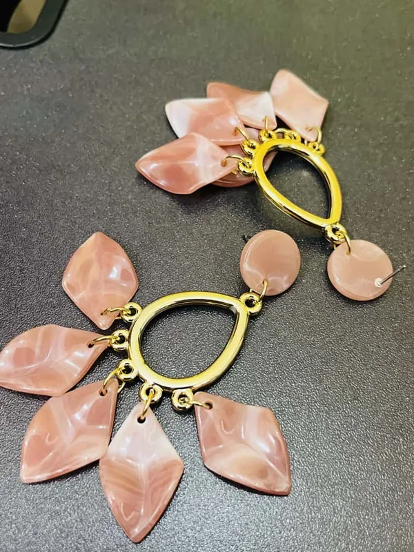 Pink_Blossom_Earrings_For_Women