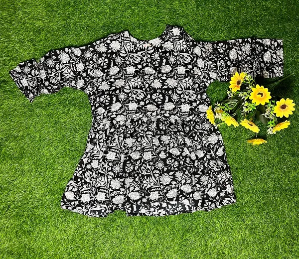 Black_Varnika_Printed_Frock_Top_Long_Kurti_For_Women