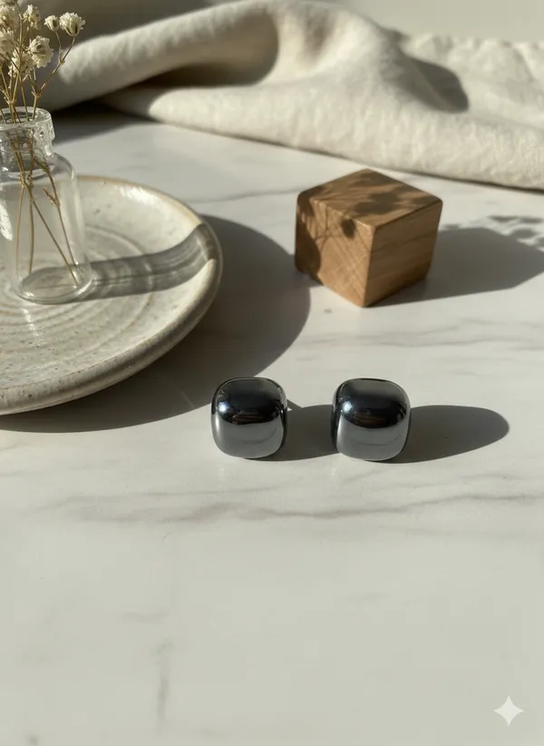 Black_Gloosy_Earring_For_Women