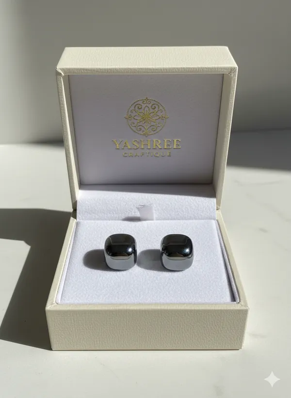 Black_Gloosy_Earring_For_Women