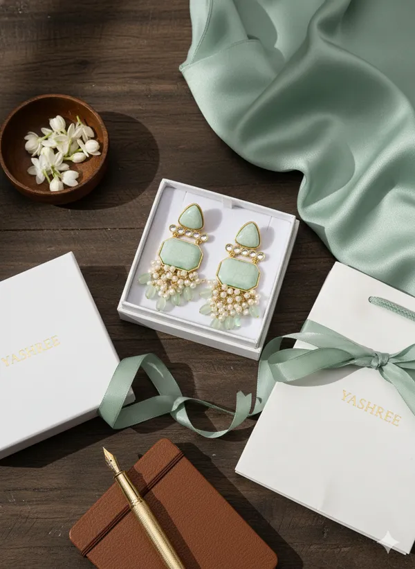 Sea_Green_Pushpa_Earrings_For_Women