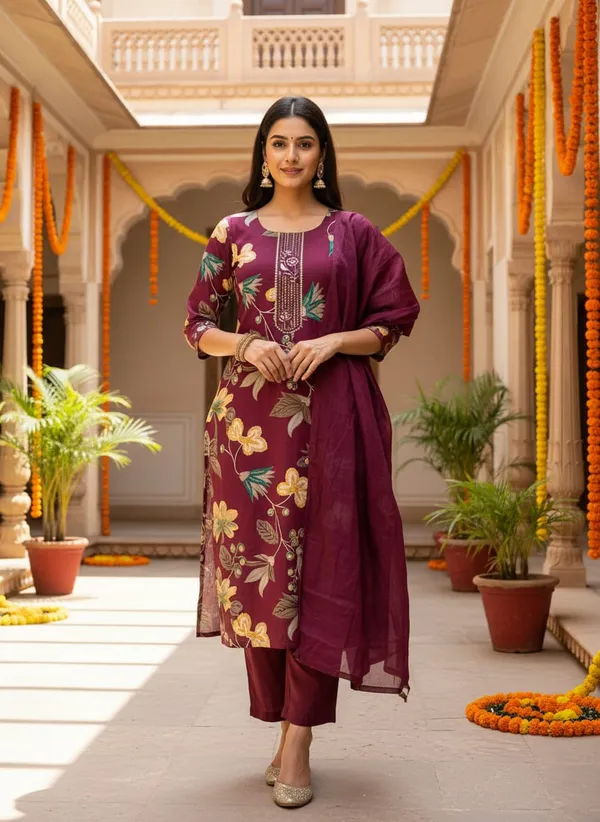 Purple_Kusumika_Suit_Set_For_Women