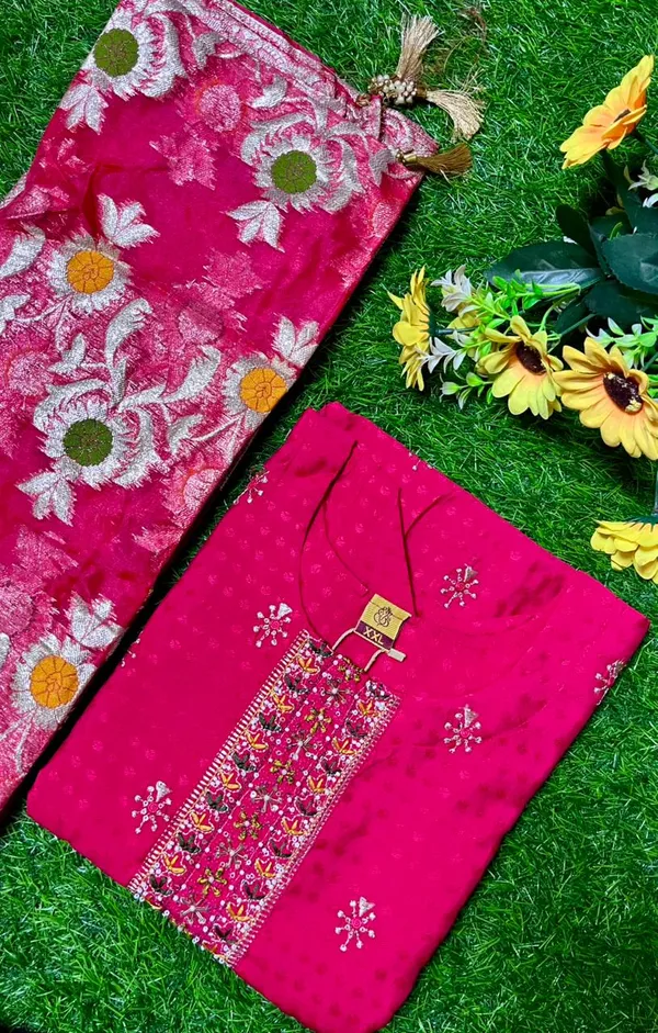 Pinkish_Red_Raktanjali_Suit_Set_3Pc_Suit_Set_For_Women