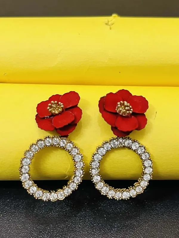 Red_Rosy_Spark_Hoops_Earrings_For_Women