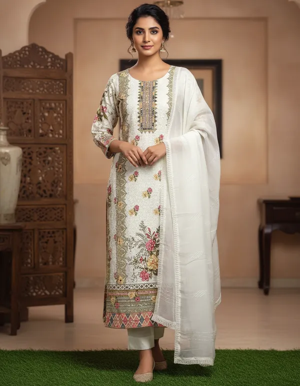 White_Ruhani_Safed_Suit_Set_For_Women