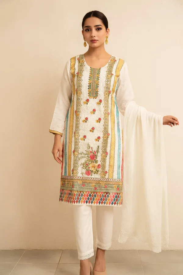 White_Ruhani_Safed_Suit_Set_For_Women