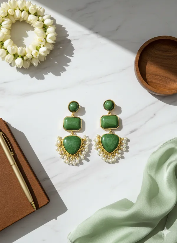 Green_Emerald_Royal_Earrings_For_Women
