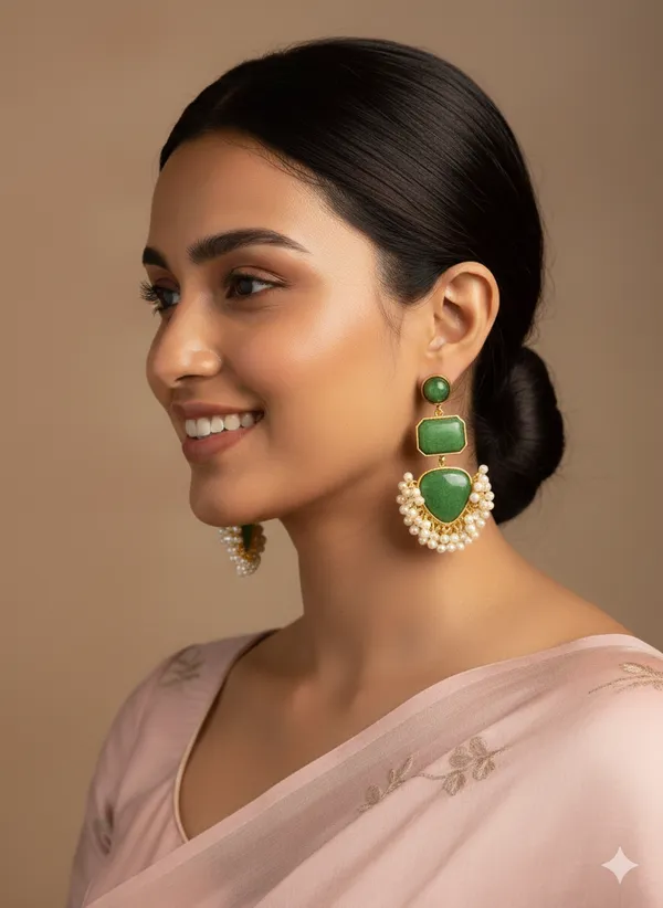 Green_Emerald_Royal_Earrings_For_Women