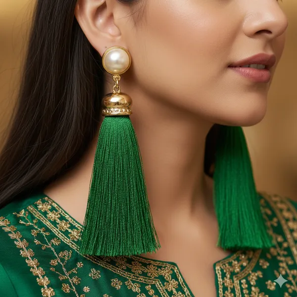 Green_Aura_Melts_Earrings_For_Women