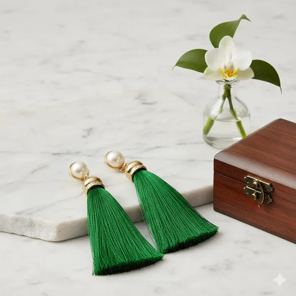 Green_Aura_Melts_Earrings_For_Women