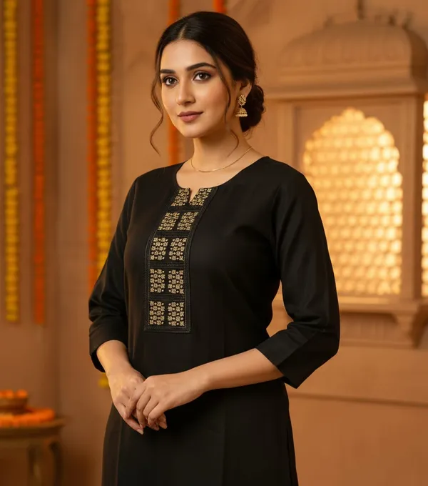 Black_Kanchanaag_Emrioderd_Kurti_For_Women