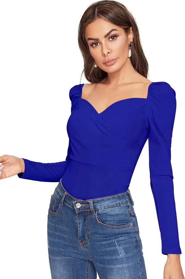 Blue_Solid_Polyester_Sweetheart_Neck_Full_Sleeve_Regular_Top_For_Women