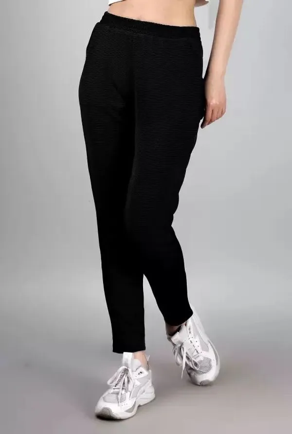 Black_Premium_Polyester_Solid_Chinos_For_Women