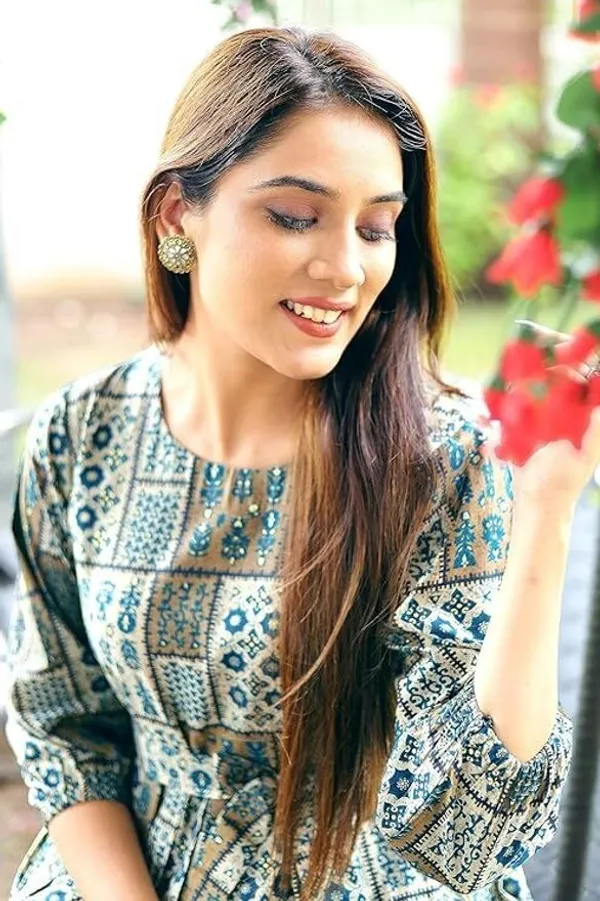 Green_Premium_Cotton_Blend_Printed_Co-Ords_For_Women