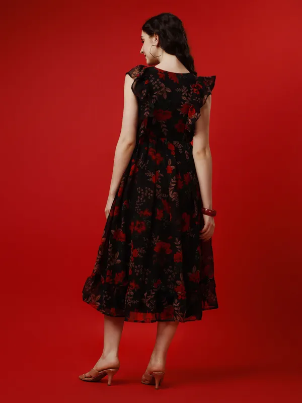 Black_&_Red_&_Brown_Premium_Georgette_Printed_Dress_For_Women