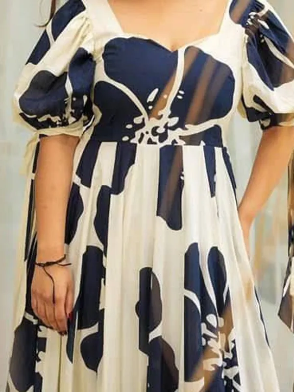 Blue_&_Beige_Premium_Viscose_Rayon_Floral_Print_Flared/A-Line_Gown_For_Women
