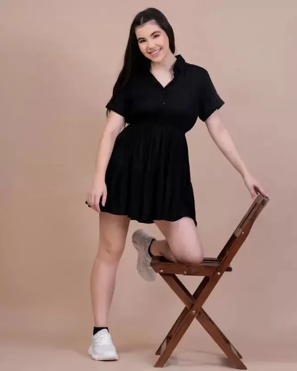 Black_Premium_Viscose_Rayon_Solid_Dress_For_Women