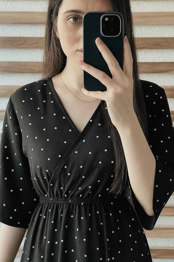 Black_Premium_Viscose_Rayon_Floral_Print_Dress_For_Women