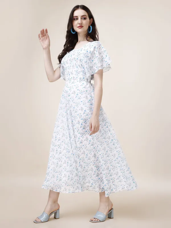 White_&_Blue_&_Grey_Premium_Georgette_Printed_Dress_For_Women