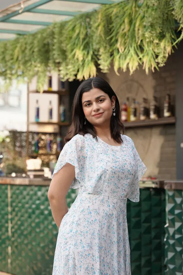 White_Premium_Georgette_Floral_Print_Dress_For_Women