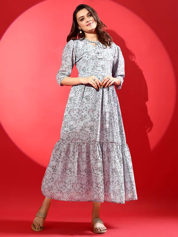 Grey_Premium_Georgette_Printed_Dress_For_Women