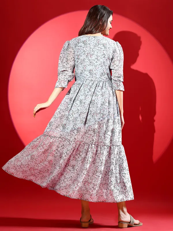 Grey_Premium_Georgette_Printed_Dress_For_Women