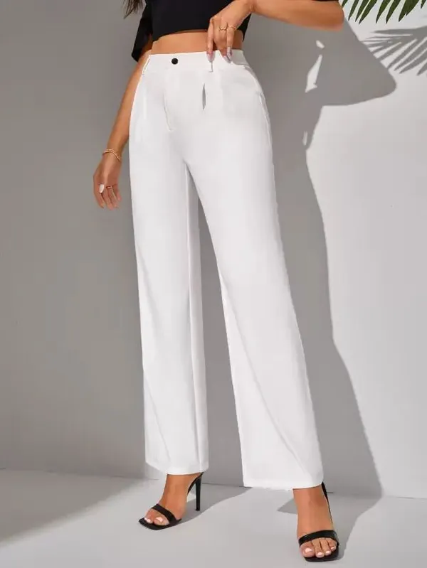 White_Premium_Lycra_Blend_Solid_Palazzos_For_Women