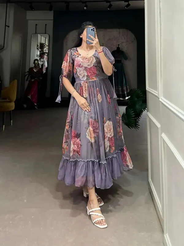 Purple_Premium_Georgette_Floral_Print_Dress_For_Women