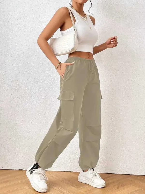 Beige_Premium_Cotton_Blend_Solid_Cargo_For_Women