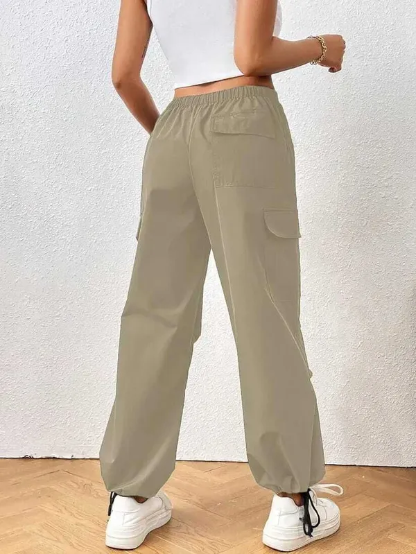 Beige_Premium_Cotton_Blend_Solid_Cargo_For_Women