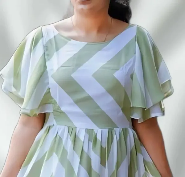 Light_Green_Premium_Georgette_Printed_Dress_For_Women
