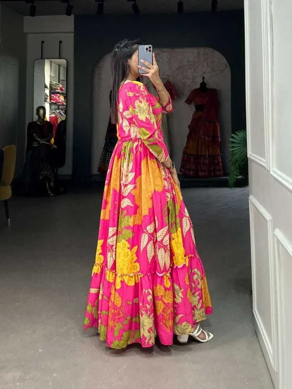 Pink_Premium_Georgette_Floral_Print_Anarkali_For_Women