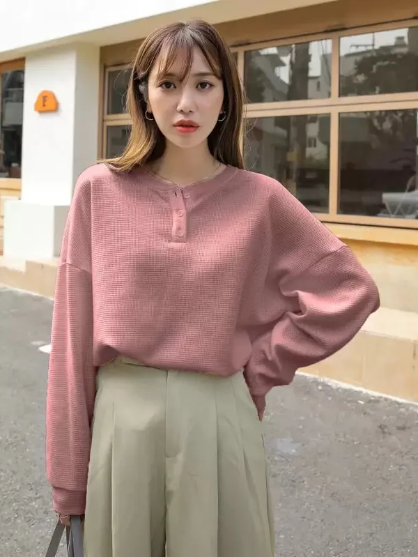 Pink_Premium_Wool_Self_Design_Boxy_Top_For_Women