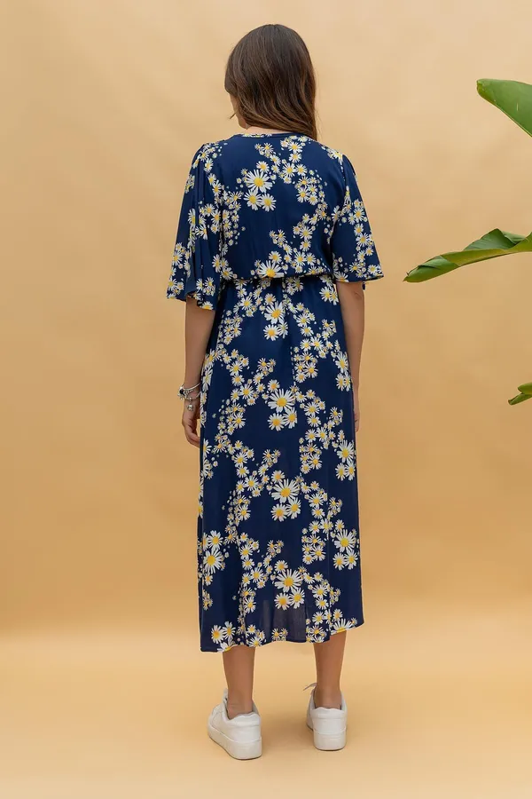 Dark_Blue_&_White_&_Yellow_Premium_Viscose_Rayon_Self_Design_Dress_For_Women