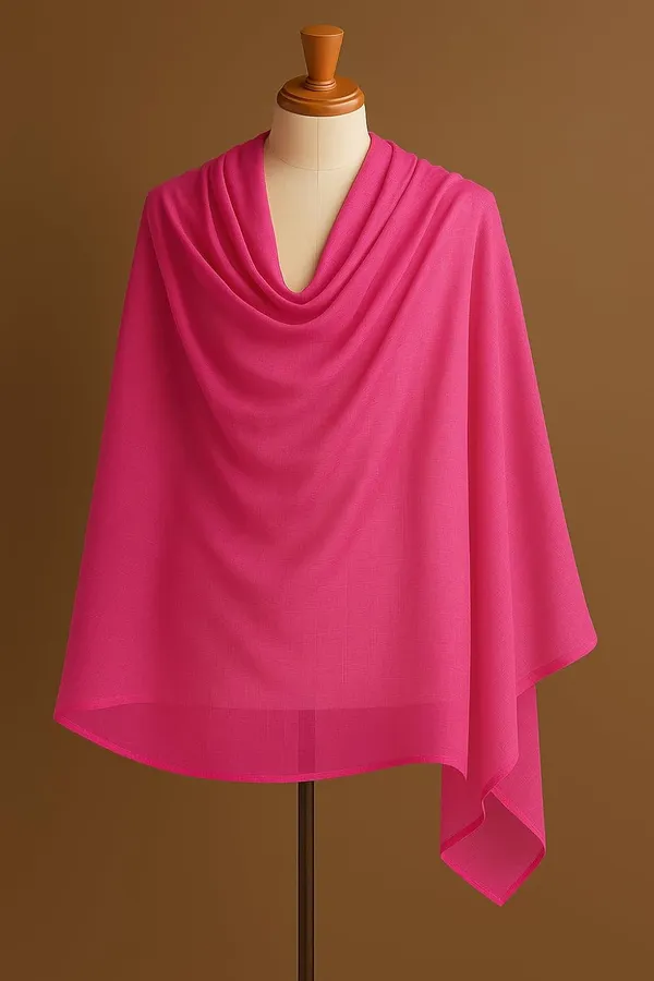 Pack_Of_2_White_&_Dark_Pink_Pure_Cotton_Dupatta_Combo_2.25_Meter_|_Soft_Cotton_Chunni_Shawl_Stole_For_Women