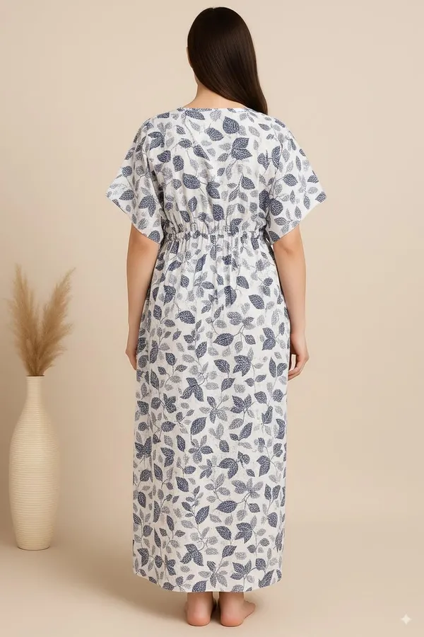 Pack_Of_2_Blue_&_Pink_Cotton_Nighty_For_Women_Free_Size_Kaftan_With_Gown_And_Pocket_Stylish_Kaftan_Maxi_Nighties_Combo