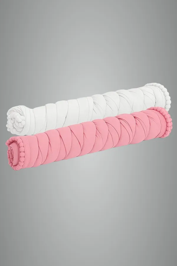 Pack_Of_2_White_&_Pink_Pure_Cotton_Dupatta_2.25_Meter_Soft_Cotton_Chunni_Shawl_Stole_Dupatta_Combo_For_Summer