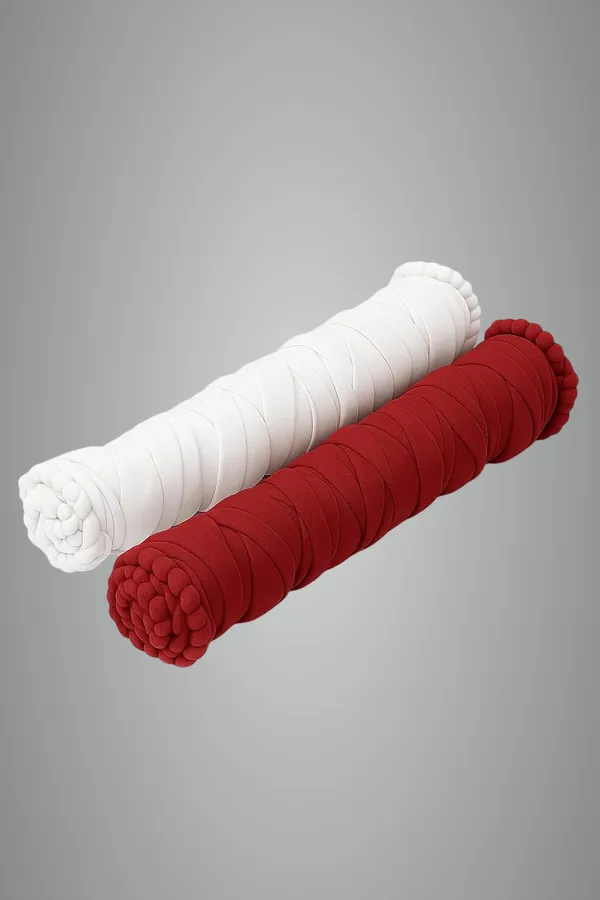 Pack_Of_2_White_&_Maroon_Pure_Cotton_Dupatta_2.25_Meter_Soft_Chunni_Shawl_Stole_Dupatta_Combo_For_Summer
