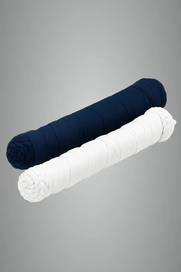 Pack_Of_2_White_Navy_&_Blue_Pure_Cotton_Dupatta_Combo_2.25_Meter_|_Soft_Cotton_Chunni_Shawl_Stole_For_Women