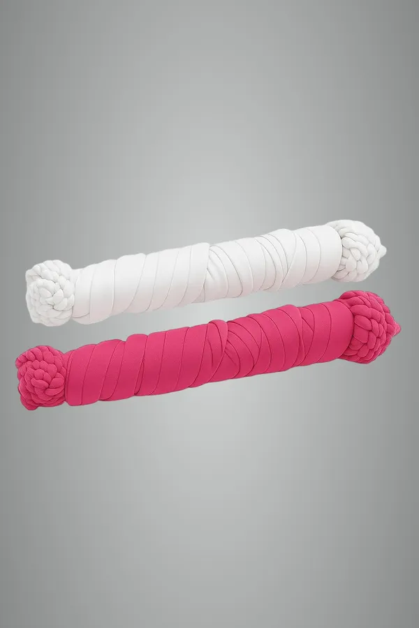 Pack_Of_2_White_&_Dark_Pink_Pure_Cotton_Dupatta_Combo_2.25_Meter_|_Soft_Cotton_Chunni_Shawl_Stole_For_Women