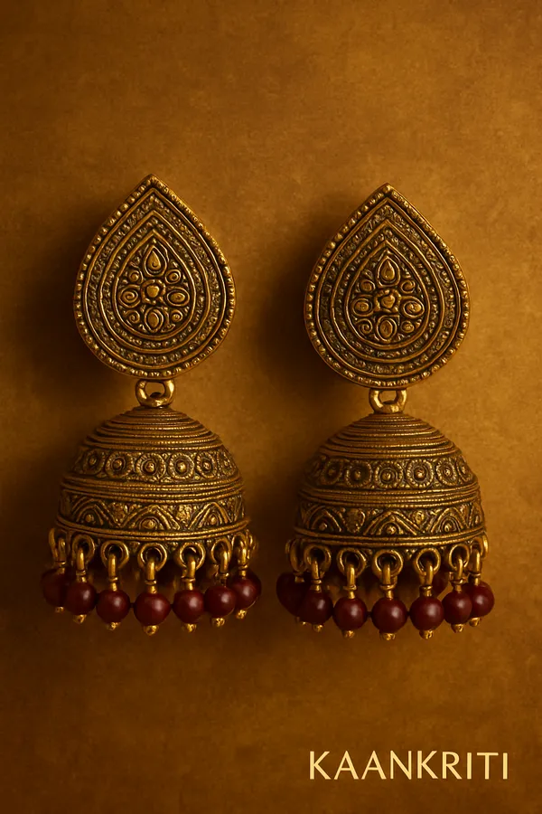 Maroon_&_Antique_Gold_Festive_Luxury_Collection_Earrings