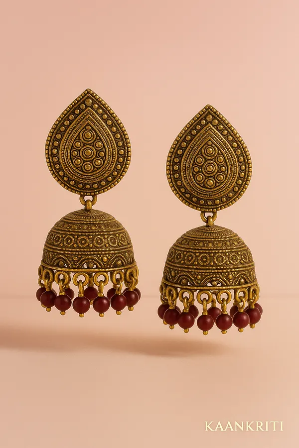 Maroon_&_Antique_Gold_Festive_Luxury_Collection_Earrings