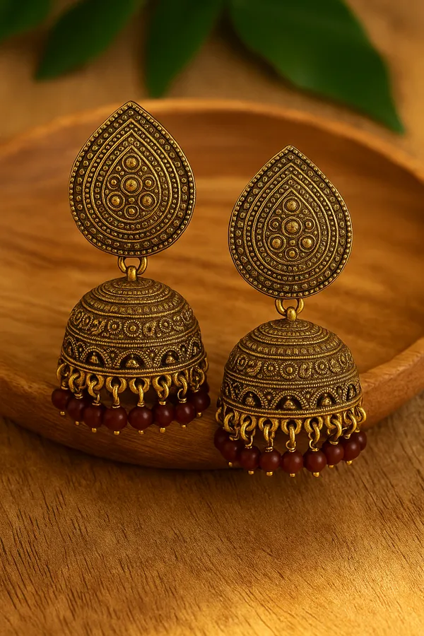 Maroon_&_Antique_Gold_Festive_Luxury_Collection_Earrings