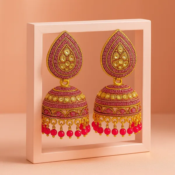Pink_&_Gold_Festive_Luxury_Collection_Earrings