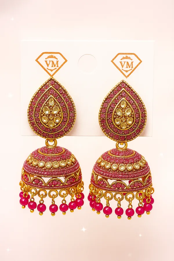 Pink_&_Gold_Festive_Luxury_Collection_Earrings