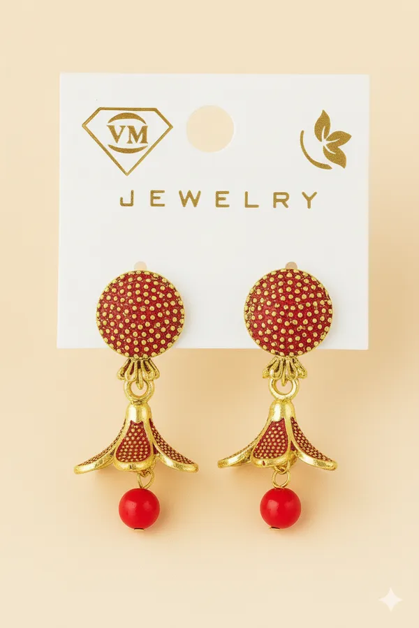 Red_&_Pink_Traditional_Twin-Tone_Festive_Looks_Earrings_(Pack_Of_2)