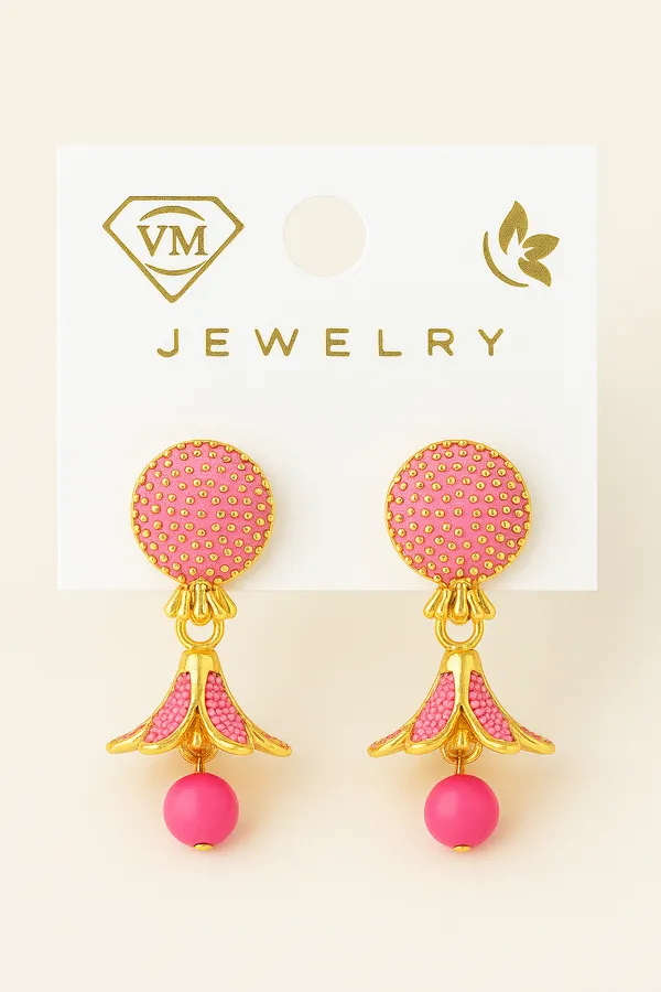 Red_&_Pink_Traditional_Twin-Tone_Festive_Looks_Earrings_(Pack_Of_2)