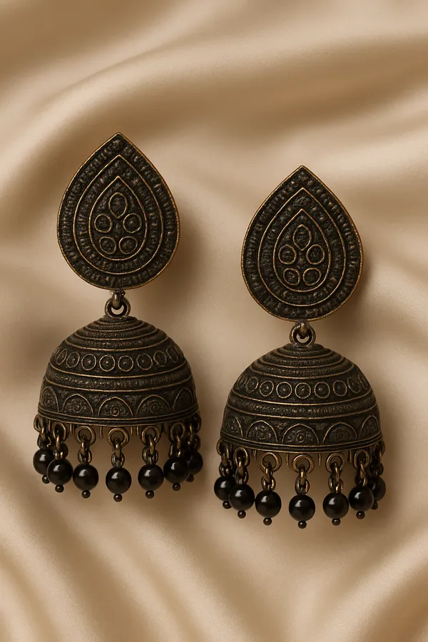 Royal_Black-Gold_Festive_Luxury_Collection_Jhumka_Earrings